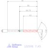 Garant Garant Master Alu FEED VHM fúró hengeres szárral DIN 6535 HA 7,45 mm