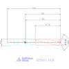 Garant VHM-HPC fúró Weldon DIN 6535 HB 16,8 mm