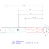 Garant VHM-HPC fúró Weldon DIN 6535 HB 17,8 mm