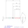 Garant VHM-HPC fúró Weldon DIN 6535 HB 4,65 mm