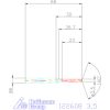 Garant VHM-HPC fúró Weldon DIN 6535 HB 3,5 mm