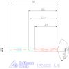 Garant VHM-HPC fúró Weldon DIN 6535 HB 6,5 mm