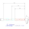 Holex VHM nagy teljesítményű fúró Weldon DIN 6535 HB 10,8 mm