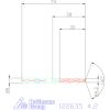 Holex VHM nagy teljesítményű fúró Weldon DIN 6535 HB 4,2 mm