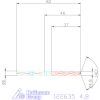 Holex VHM nagy teljesítményű fúró Weldon DIN 6535 HB 4,8 mm