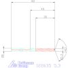 Holex VHM nagy teljesítményű fúró Weldon DIN 6535 HB 5,3 mm