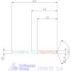 Holex VHM nagy teljesítményű fúró Weldon DIN 6535 HB 5,6 mm