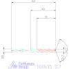 Holex VHM nagy teljesítményű fúró Weldon DIN 6535 HB 5,7 mm