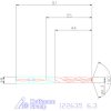 Holex VHM nagy teljesítményű fúró Weldon DIN 6535 HB 6,3 mm