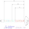 Holex VHM nagy teljesítményű fúró Weldon DIN 6535 HB 7,8 mm