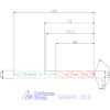 Holex VHM nagy teljesítményű fúró Whistle-Notch DIN 6535 HE 10,3 mm