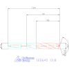 Holex VHM nagy teljesítményű fúró Whistle-Notch DIN 6535 HE 13,8 mm