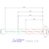 Holex VHM nagy teljesítményű fúró Whistle-Notch DIN 6535 HE 17,8 mm