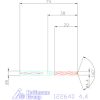 Holex VHM nagy teljesítményű fúró Whistle-Notch DIN 6535 HE 4,4 mm