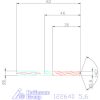 Holex VHM nagy teljesítményű fúró Whistle-Notch DIN 6535 HE 5,6 mm