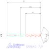 Holex VHM nagy teljesítményű fúró Whistle-Notch DIN 6535 HE 7,9 mm