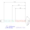 Holex VHM nagy teljesítményű fúró Whistle-Notch DIN 6535 HE 8,6 mm