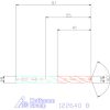 VHM nagy teljesítményű fúró Whistle-Notch DIN 6535 HE 8 mm