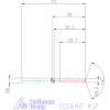 Garant Garant Diabolo VHM-HPC fúró, Weldon DIN 6535 HB 4,2 mm