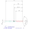 GARANT Diabolo VHM-HPC fúró, Weldon DIN 6535 HB 4 mm
