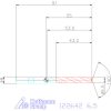 Garant Garant Diabolo VHM-HPC fúró, Weldon DIN 6535 HB 6,5 mm