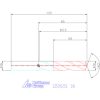 Diabolo VHM-HPC fúró hengeres szárral DIN 6535 HA 16 mm