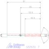 Diabolo VHM-HPC fúró hengeres szárral DIN 6535 HA 7 mm