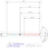 Garant Garant Diabolo VHM-HPC fúró, Weldon DIN 6535 HB 6,1 mm