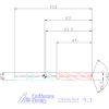 Garant Garant Diabolo VHM-HPC fúró, Weldon DIN 6535 HB 9,3 mm