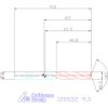 Garant Garant Diabolo VHM-HPC fúró, Weldon DIN 6535 HB 9,5 mm