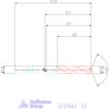 VHM-HPC fúró Weldon DIN 6535 HB 10 mm