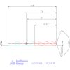 Garant VHM-HPC fúró Weldon DIN 6535 HB 12,02X mm