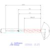 Garant VHM-HPC fúró Weldon DIN 6535 HB 12,25 mm