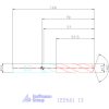 VHM-HPC fúró Weldon DIN 6535 HB 13 mm