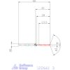 VHM-HPC fúró Weldon DIN 6535 HB 3 mm