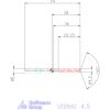 Garant VHM-HPC fúró Weldon DIN 6535 HB 4,5 mm