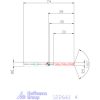 VHM-HPC fúró Weldon DIN 6535 HB 4 mm