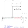 Garant VHM-HPC fúró Weldon DIN 6535 HB 7/32 mm