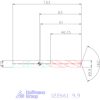 Garant VHM-HPC fúró Weldon DIN 6535 HB 9,9 mm