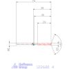 VHM HPC fúró hengeres szárral DIN 6535 HA 4 mm
