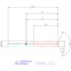 Garant VHM-HPC fúró Weldon DIN 6535 HB 13,5 mm