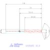 Holex Holex Pro Inox VHM nagy teljesítményű fúró hengeres szárral DIN 6535 HA 10,3 mm