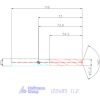Holex Holex Pro Inox VHM nagy teljesítményű fúró hengeres szárral DIN 6535 HA 11,2 mm
