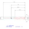 HOLEX Pro Inox VHM nagy teljesítményű fúró hengeres szárral DIN 6535 HA 13 mm