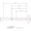 Holex Holex Pro Inox VHM nagy teljesítményű fúró hengeres szárral DIN 6535 HA 15 mm