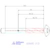 Holex Holex Pro Inox VHM nagy teljesítményű fúró hengeres szárral DIN 6535 HA 17,5 mm
