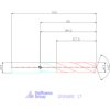 Holex Holex Pro Inox VHM nagy teljesítményű fúró hengeres szárral DIN 6535 HA 17 mm