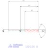 Holex Holex Pro Inox VHM nagy teljesítményű fúró hengeres szárral DIN 6535 HA 8 mm