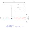 Holex Holex Pro INOX VHM nagy teljesítményű fúró hengeres szárral DIN 6535 HB 13,1 mm