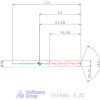 Holex Holex Pro INOX VHM nagy teljesítményű fúró hengeres szárral DIN 6535 HB 9,35 mm